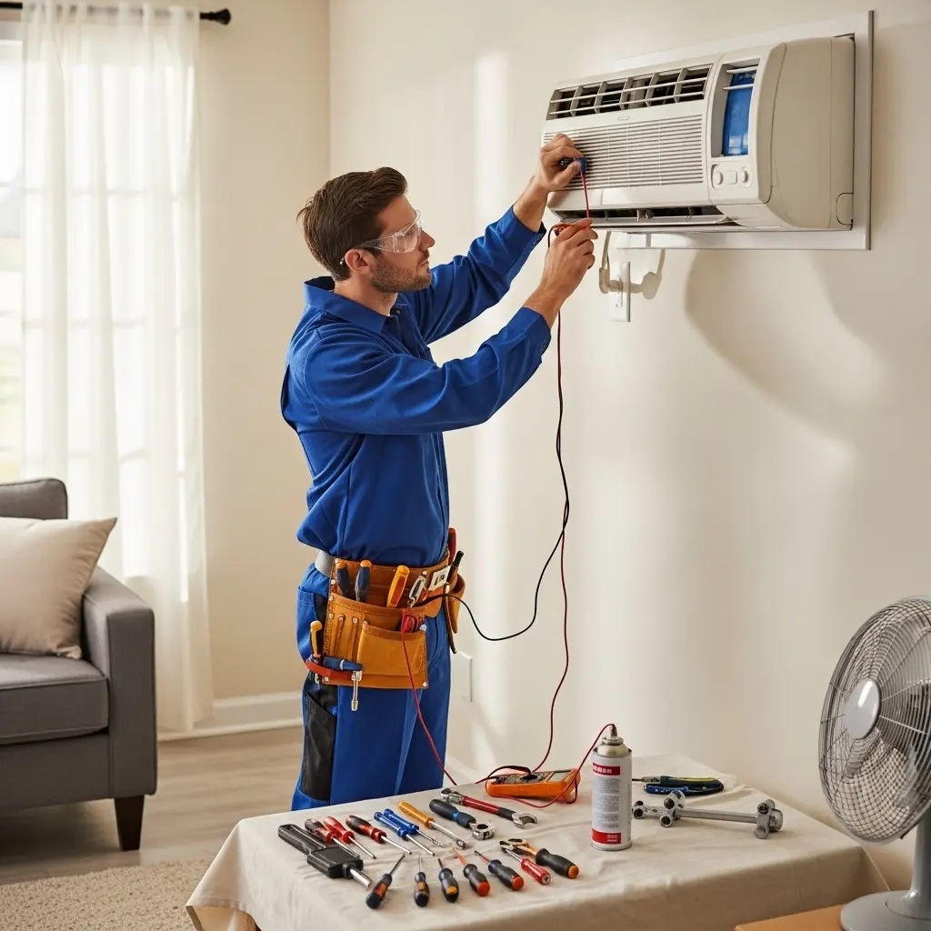 Pursaklar Fondital Fondital klima gaz dolumu ve bakım – Enerji verimliliği artırıldı. - Teknik servis örneği